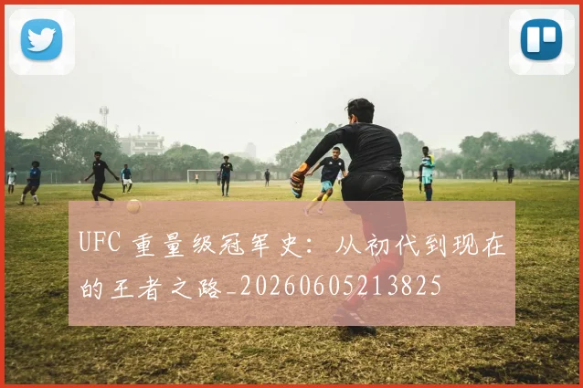 UFC 重量级冠军史：从初代到现在的王者之路_20260605213825